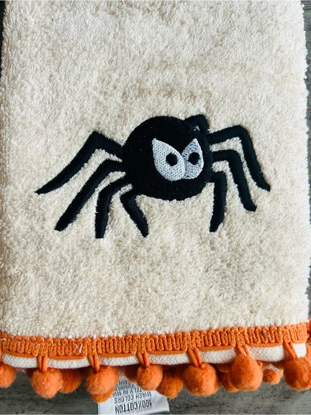 Spooky Chic Cotton Craft Luxury Hand Towels – Set of 2